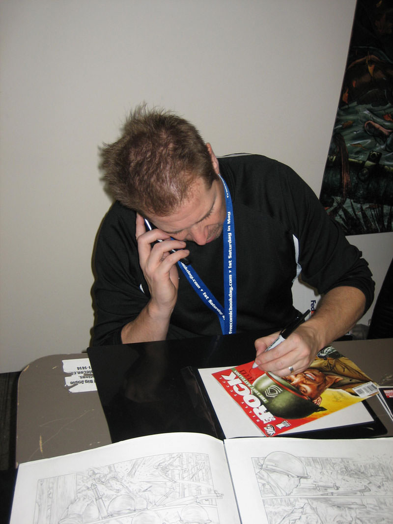 Big Apple Comic Expo, Nov. '08: Billy Tucci
