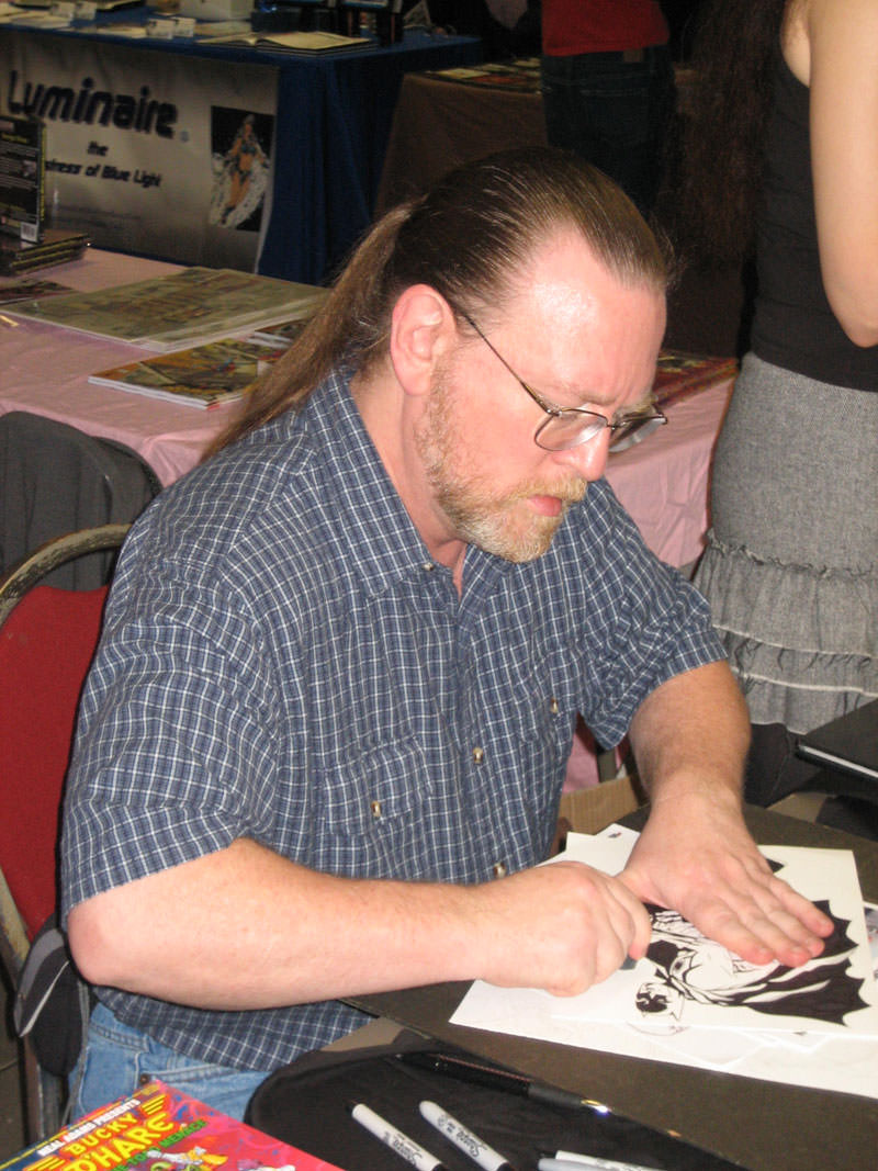 Big Apple Comic Expo, Nov. '08: Artist Michael Golden