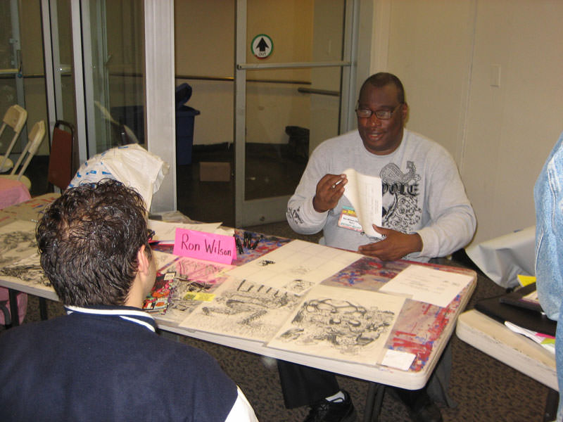 Big Apple Comic Expo, Nov. '08: Ron Wilson