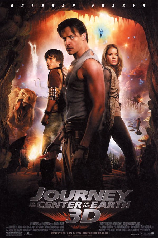 Journey To The Center Of The Earth 3D Dvd