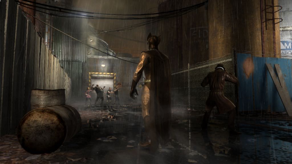 Watchmen: The End Is Nigh - Nite Owl in an alley