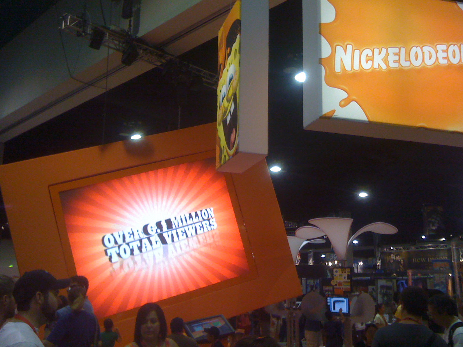 SDCC Day 1: Nickelodeon Booth
