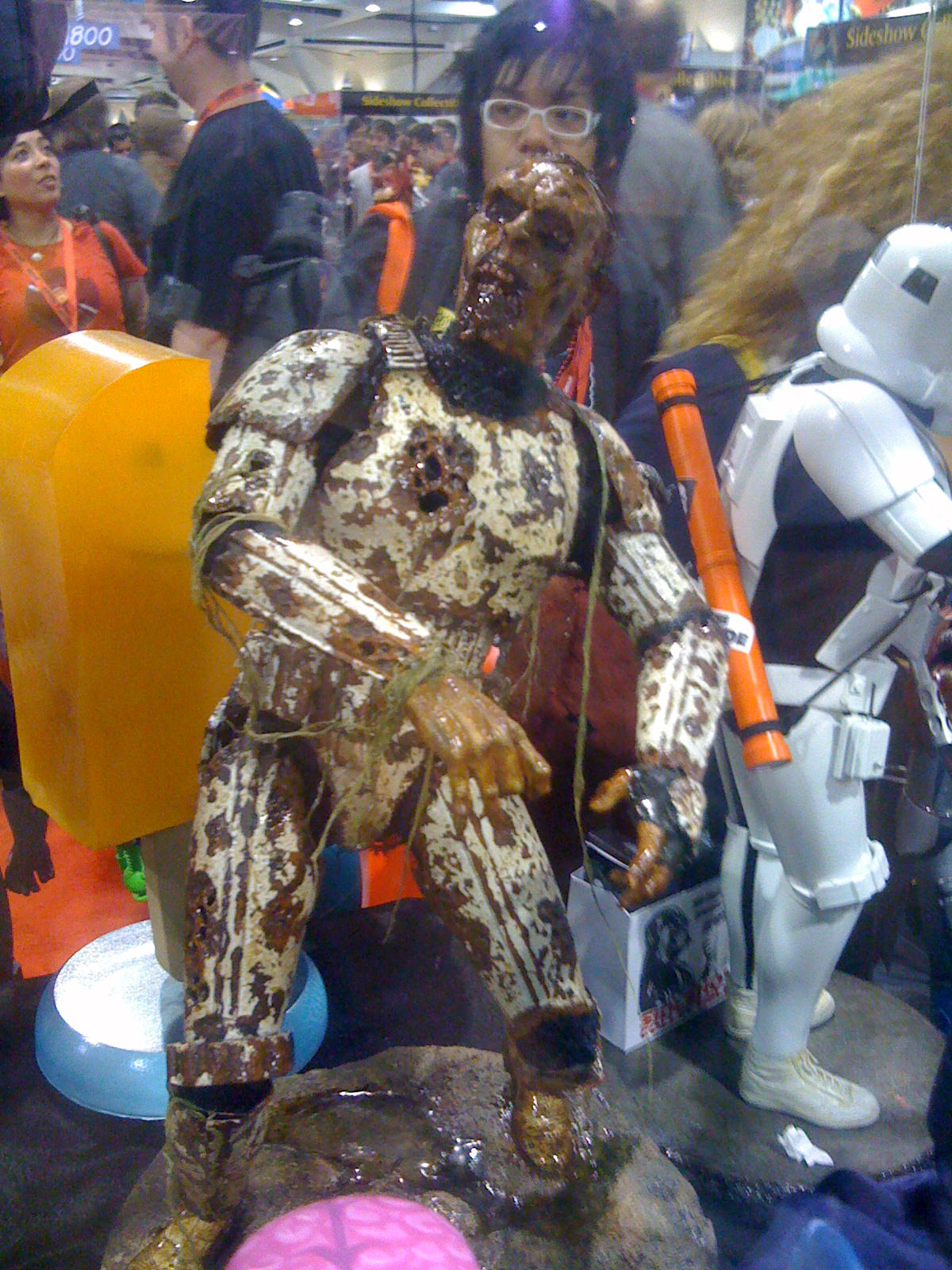SDCC Day 1: My Favorite Mod Storm Trooper figures. Zombie-Trooper!