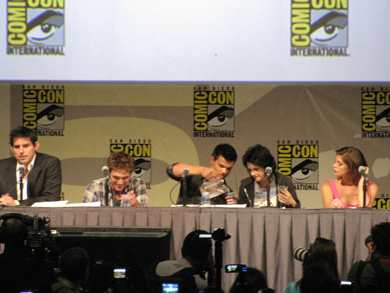 The Twilight Saga's New Moon panel at SDCC 2009