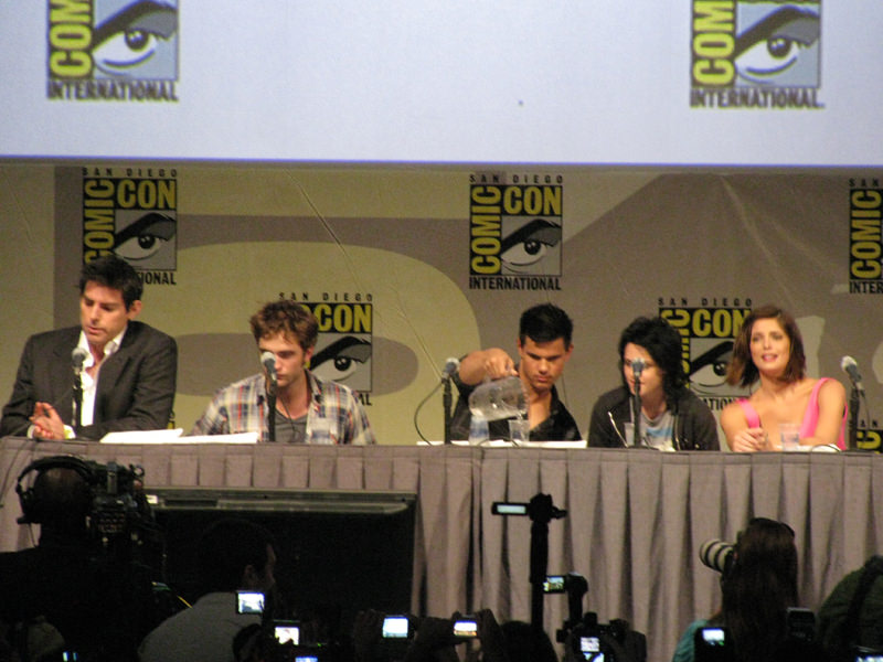 The Twilight Saga's New Moon panel at SDCC 2009