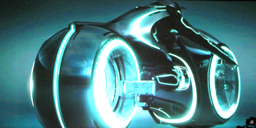 SDCC Day 2: Tron Legacy Images: Lightcycle