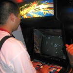 Tron Legacy Viral Campaign: Dave from Slashfilm playing Asteroids