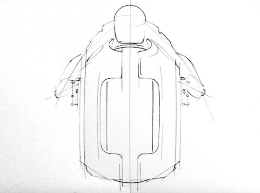Tron Legacy Viral Campaign: Concept Art for the Next Generation LightCycle 01