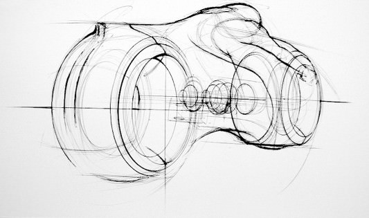 Tron Legacy Viral Campaign: Concept Art for the Next Generation LightCycle 03
