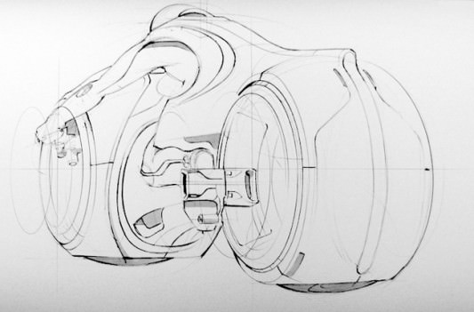 Tron Legacy Viral Campaign: Concept Art for the Next Generation LightCycle 05