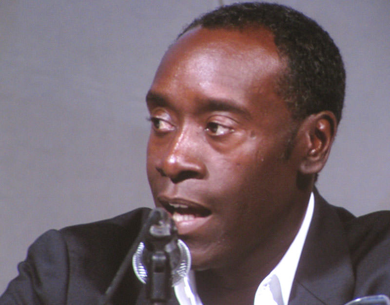 SDCC 09: Don Cheadle during the Iron Man 2 panel