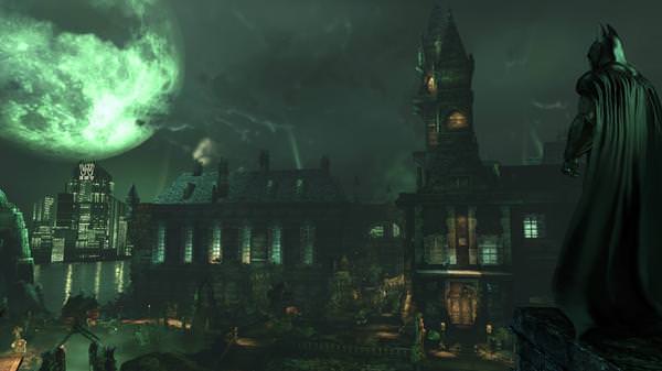 Batman: Arkham Asylum - Bats overseeing Arkham Island