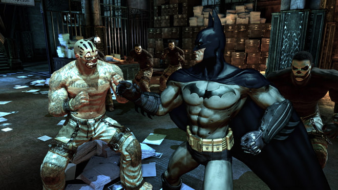 Batman: Arkham Asylum - Taking on The Joker's goons