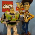 SDCC 2010: Preview Night: Toy Story Lego Statues of Buzz Lightyear and Woody