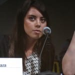 SDCC 2010: Scott Pilgrim vs. The World Panel: Aubrey Plaza and Kieran Culkin 02