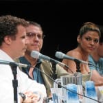 SDCC 2010: The Other Guys panel: Will Ferrell, Director Adam McKay, Eva Mendes and Mark Wahlberg
