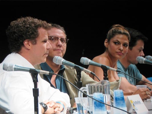 SDCC 2010: The Other Guys panel: Will Ferrell, Director Adam McKay, Eva Mendes and Mark Wahlberg