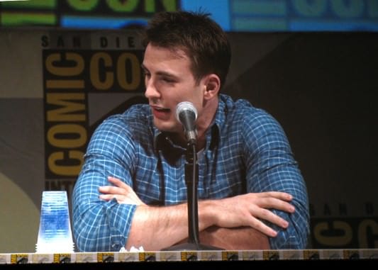 SDCC 2010: Marvel Captain America Panel: Chris Evans 02