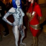 Dragon*Con 2010 Cosplay Babes: Cortana from Halo and Dark Phoenix