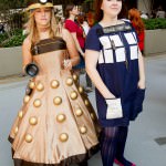 Dalek and Tardis Dresses