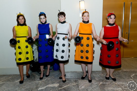 iDaleks - Doctor Who Cosplay At Dragon*Con 2011