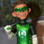 NYC 2012 Toy Fair: Just-Us League of Stupid Heroes, Series 2: Alfred as Green Lantern