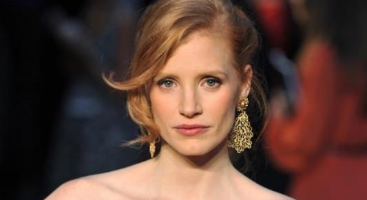 Actress Jessica Chastain fired to stardom over the course of the past year