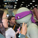 SDCC 2012: Preview night photos: Donatello from TMNT walks by