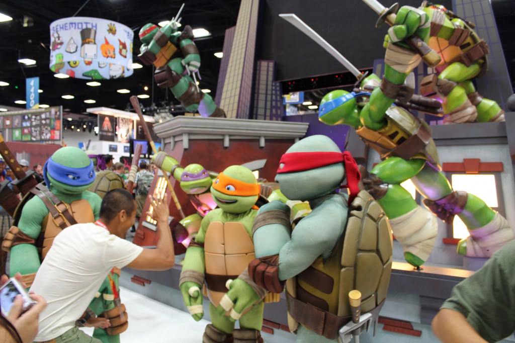SDCC 2012: Preview night photos: Teenage Mutant Ninja Turtles