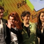 SDCC 2012: HBOs Game of Thrones panel: Richard Madden, Michelle Fairley, producer Carolyn Strauss, Emilia Clarke