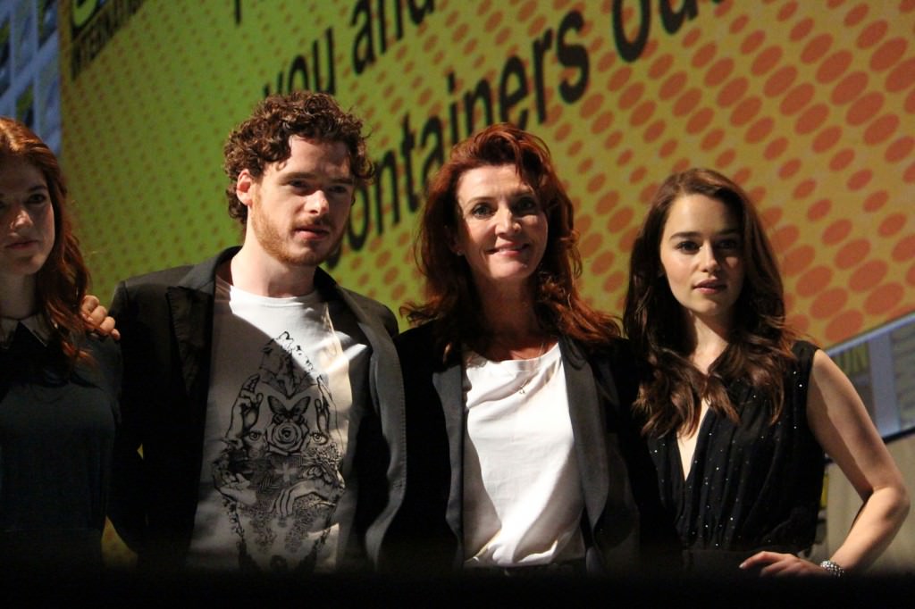 SDCC 2012: HBOs Game of Thrones panel: Rose Leslie, Richard Madden, Michelle Fairley, Emilia Clarke