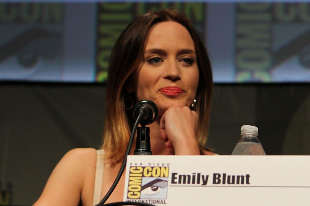 SDCC 2012: Looper panel: Emily Blunt