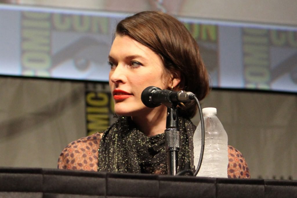SDCC 2012: Resident Evil panel: Milla Jojovich