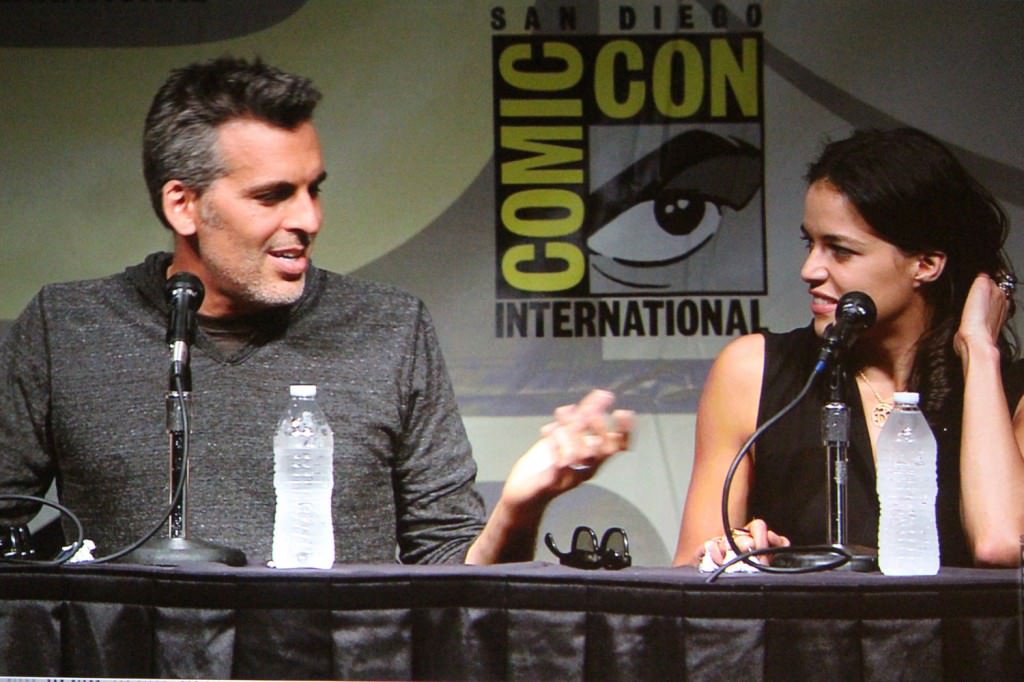 SDCC 2012: Resident Evil panel: Oded Fehr, Michelle Rodriguez