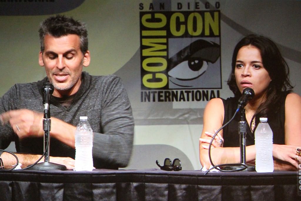 SDCC 2012: Resident Evil panel: Oded Fehr, Michelle Rodriguez