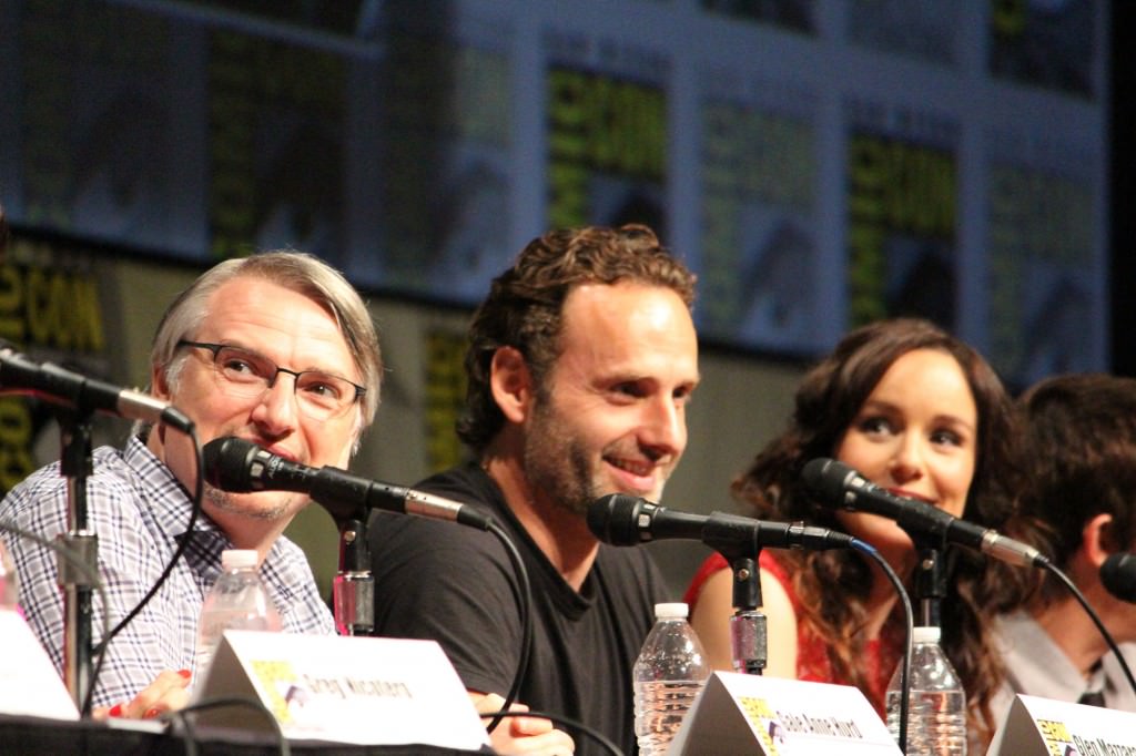 SDCC 2012: The Walking Dead panel: Glen Mazzara, Andrew Lincoln, Sarah Wayne Callies