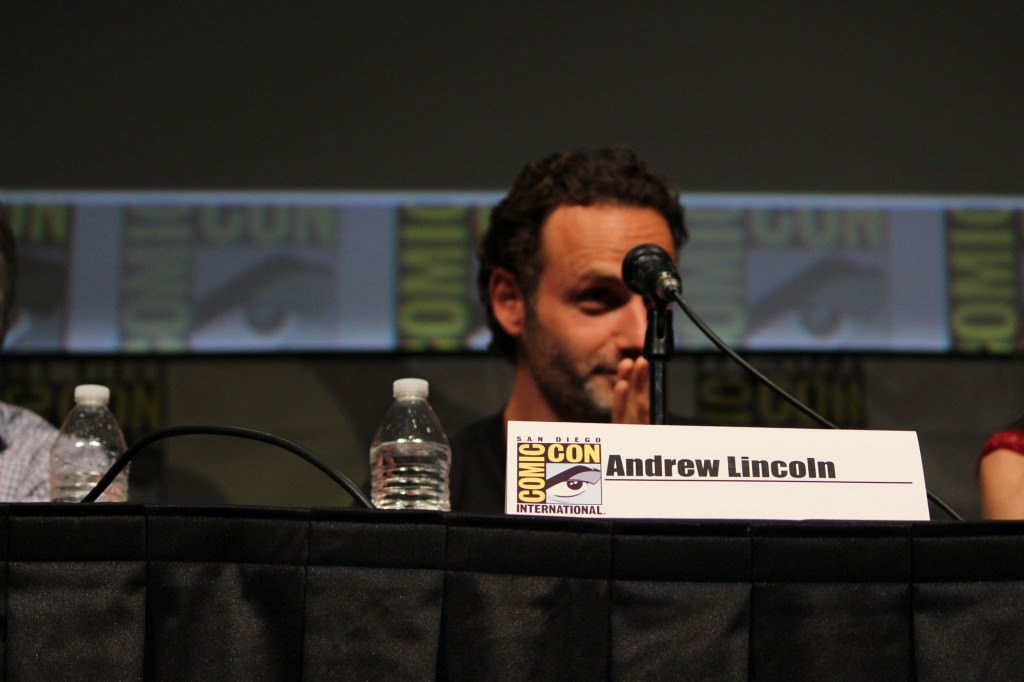 SDCC 2012: The Walking Dead panel: Andrew Lincoln