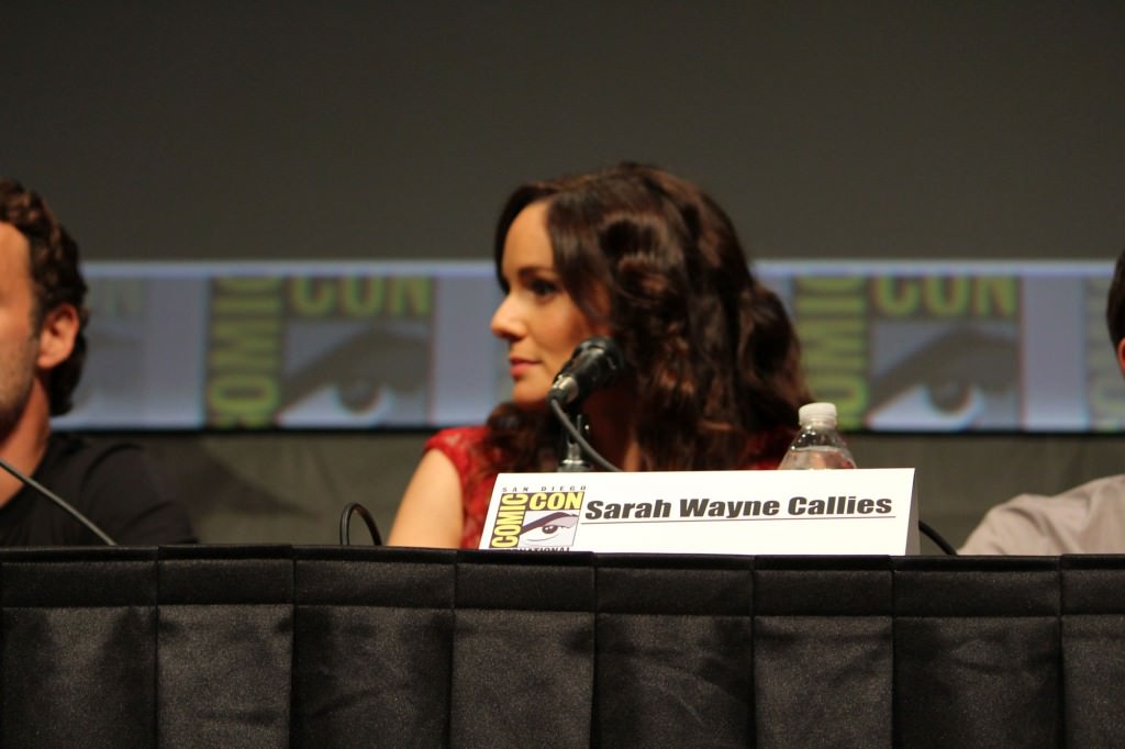 SDCC 2012: The Walking Dead panel: Sarah Wayne Callies