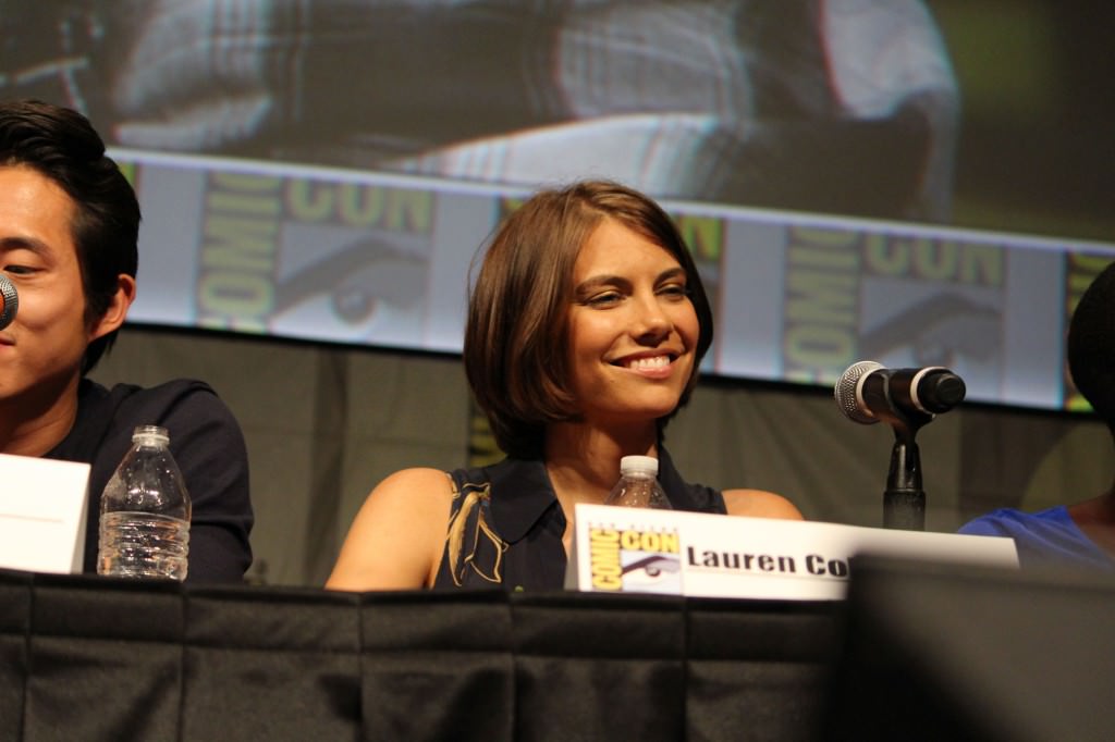 SDCC 2012: The Walking Dead panel: Lauren Cohan