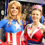 SDCC 2012: Cosplay Round-Up: Captain America crossplay