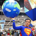 SDCC 2012: Cosplay Round-Up: Superman holds up the World