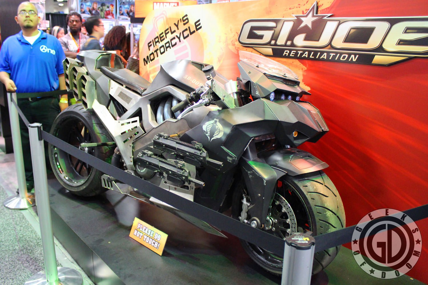 SDCC 2012: G.I. Joe Retaliation: Fireflys Motorcycle