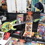 SDCC 2012: Monsterverse Booth Bela Lugosi LTD Guitar by EPS