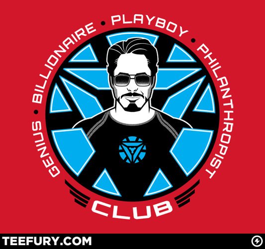 Iron Man The G.B.P.P. Club Shirt Iron Man The G.B.P.P. Club Shirt