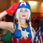 Dragon*Con 2012: Cosplay: Captain America Crossplay