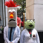 Dragon*Con 2012: Cosplay: Dr. Bunsen Honeydew and Beaker