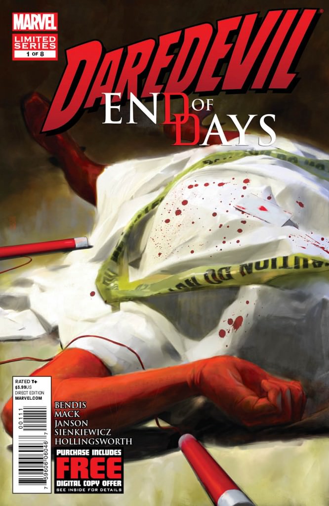Daredevil End of Days Preview cover