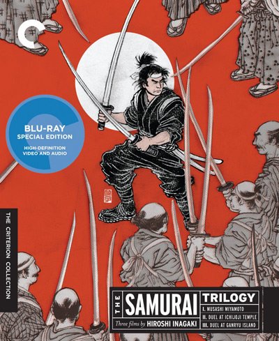 The Samurai Trilogy blu-ray