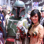 NYCC 2012: Boba Fett and Slave Princess Leia