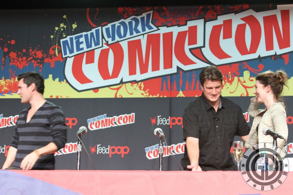 NYCC 2012: Firefly 10th Anniversary panel: Sean Maher, Nathan Fillion, and Jewel Staite